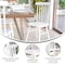Flash Furniture White Commercial Wooden Spindle Back Chairs, PK 2 ZH-8101WR-WH-2-GG - alternate 9